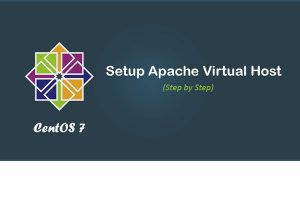 How to set up Apache virtual hosts in CentOS 7 ?