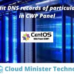 Edit DNS Records