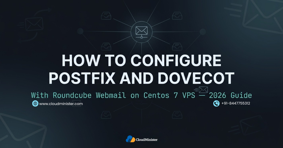 configure postfix and dovecot