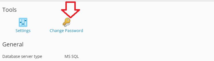 Update Database Administrator Credentials in Plesk panel