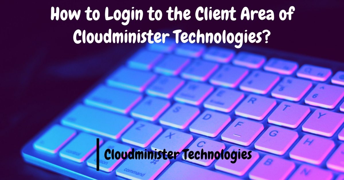 Login the Client Area
