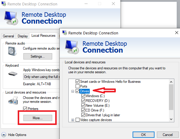  Remote Desktop Connection