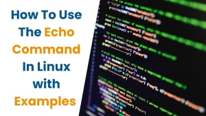 How To Use The Echo Command In Linux with Examples