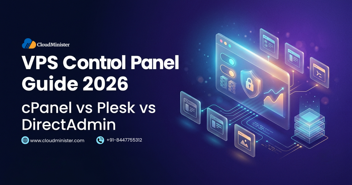 VPS control panel