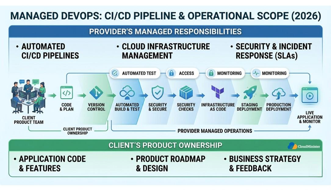 CICD Pipeline and Managed DevOps Scope