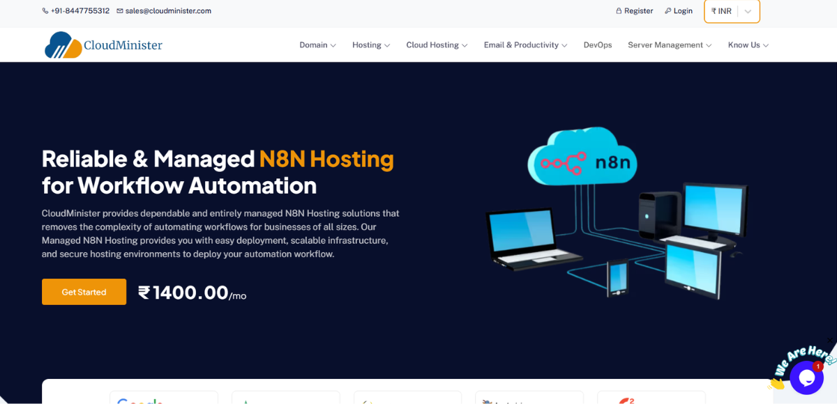 CloudMinister n8n hosting