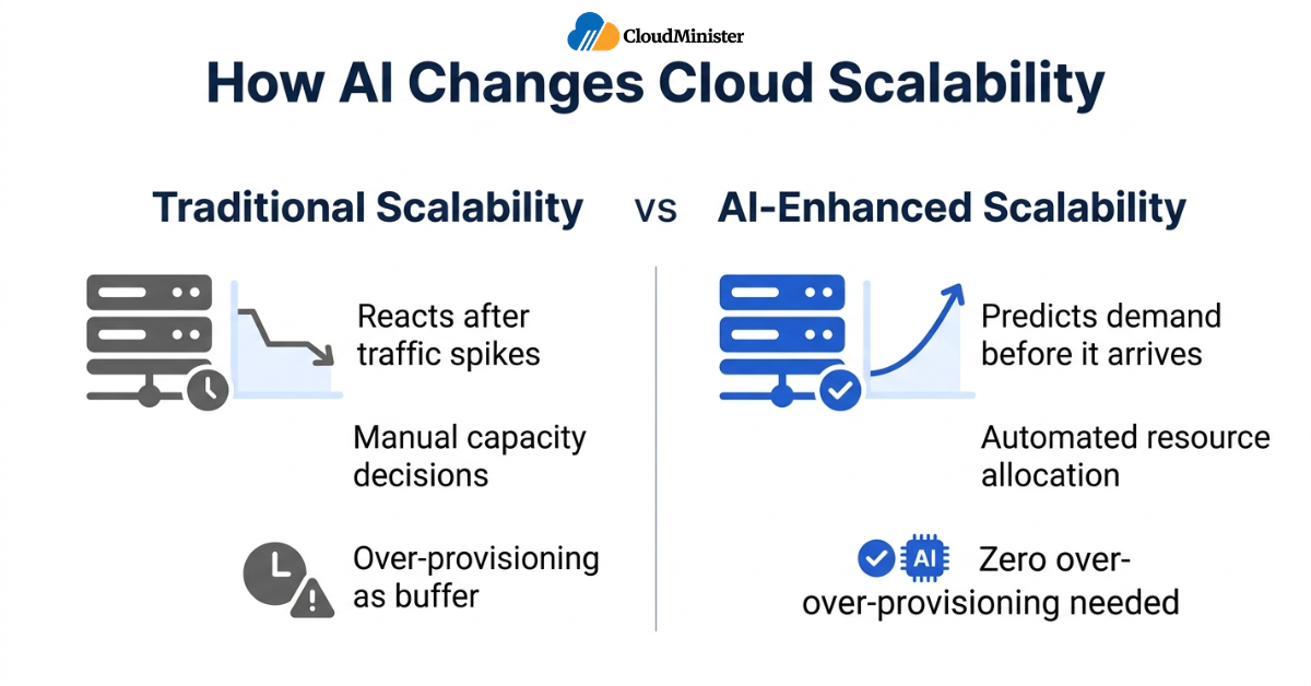 AI vs traditional cloud scalability
