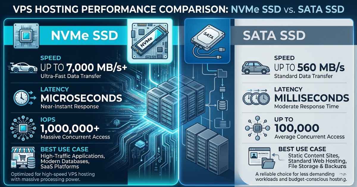 NVMe vs SATA SSD