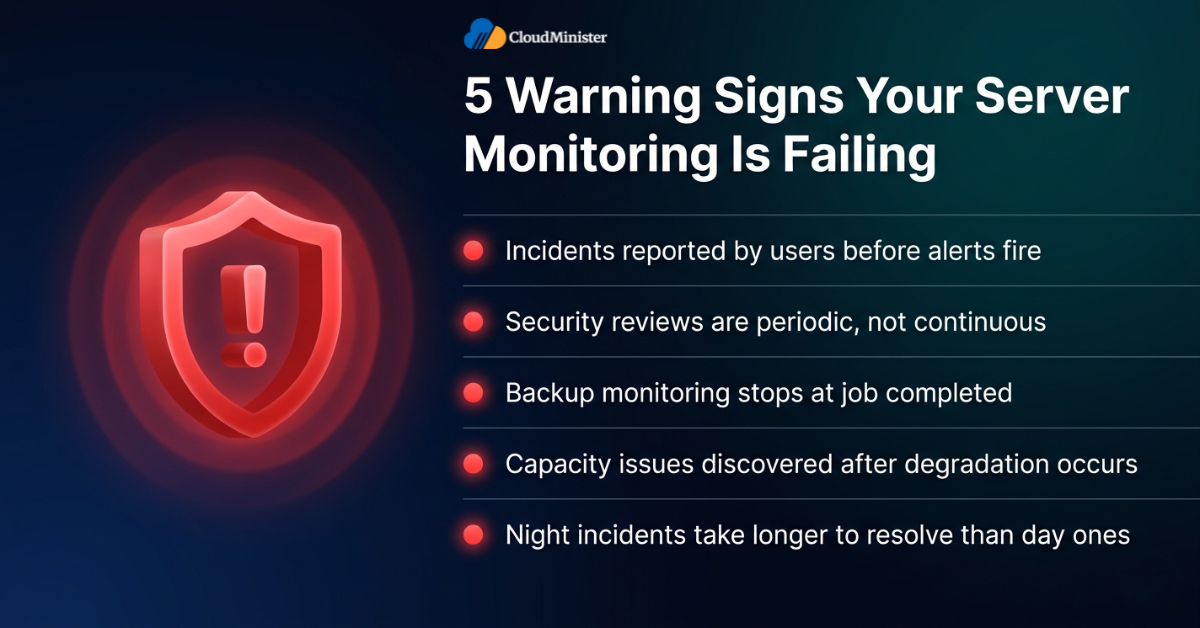 Server Monitoring Warning Signs