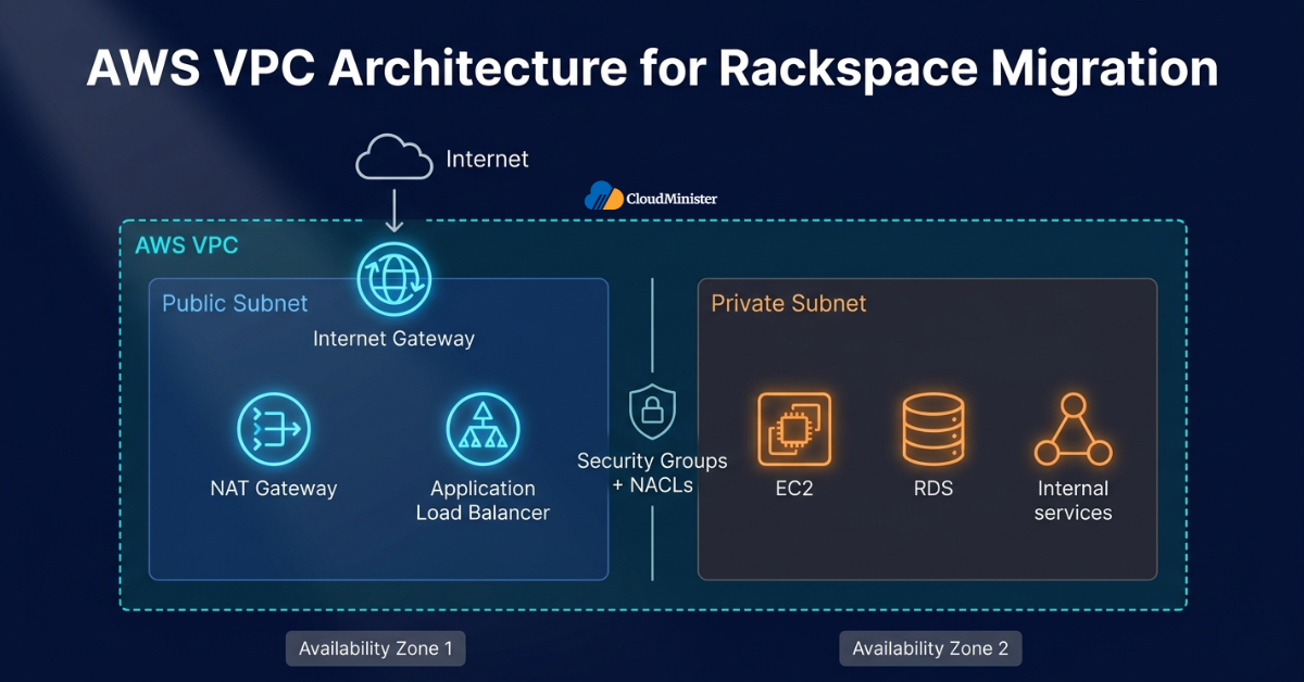 AWS VPC migration architecture