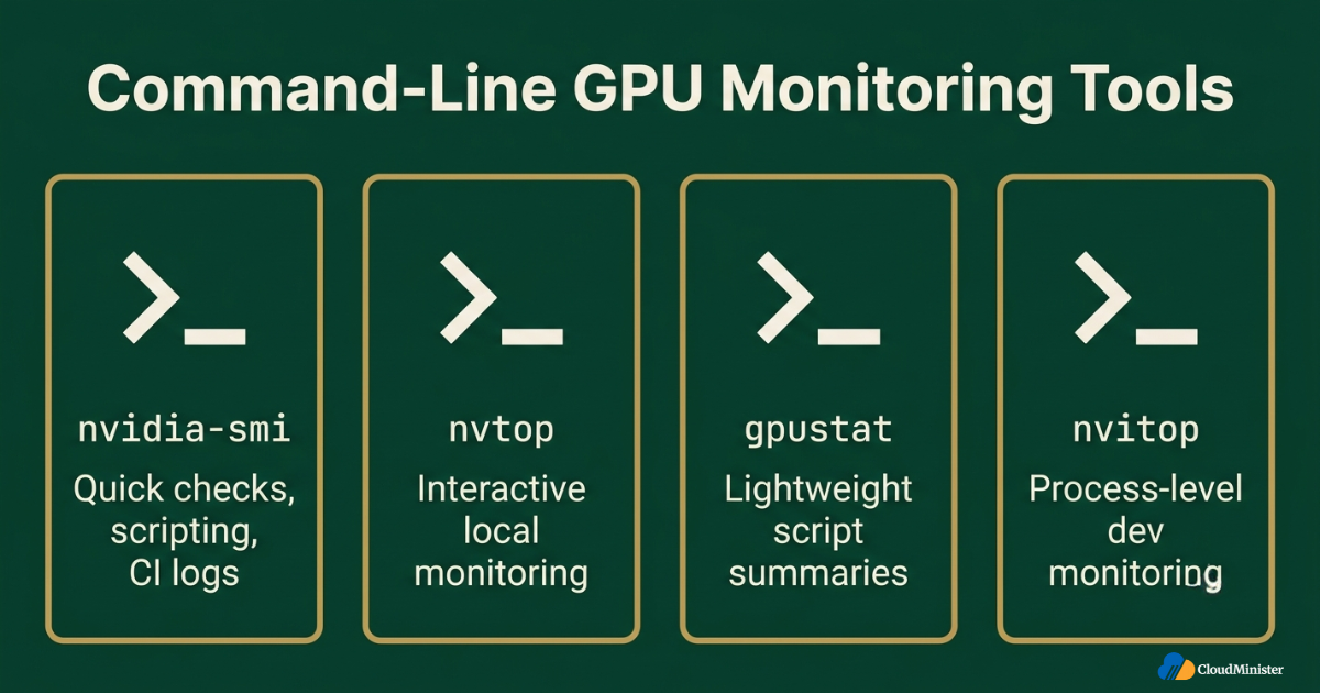 command line GPU tools