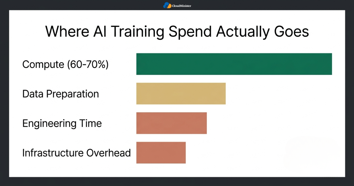 AI training spend breakdown