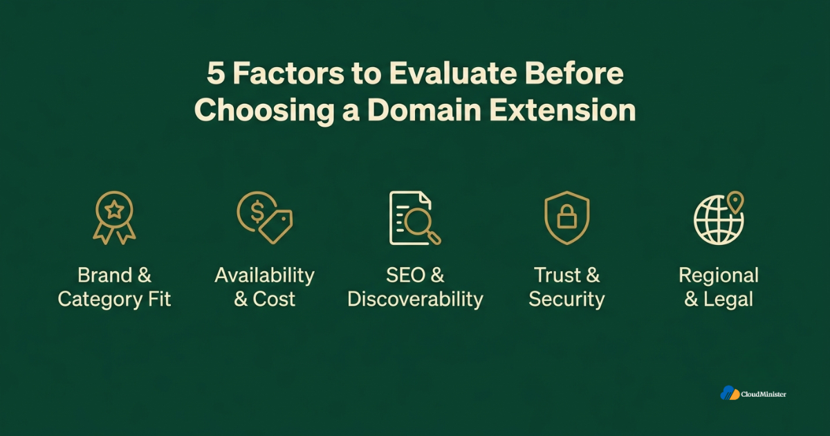 5 domain extension factors
