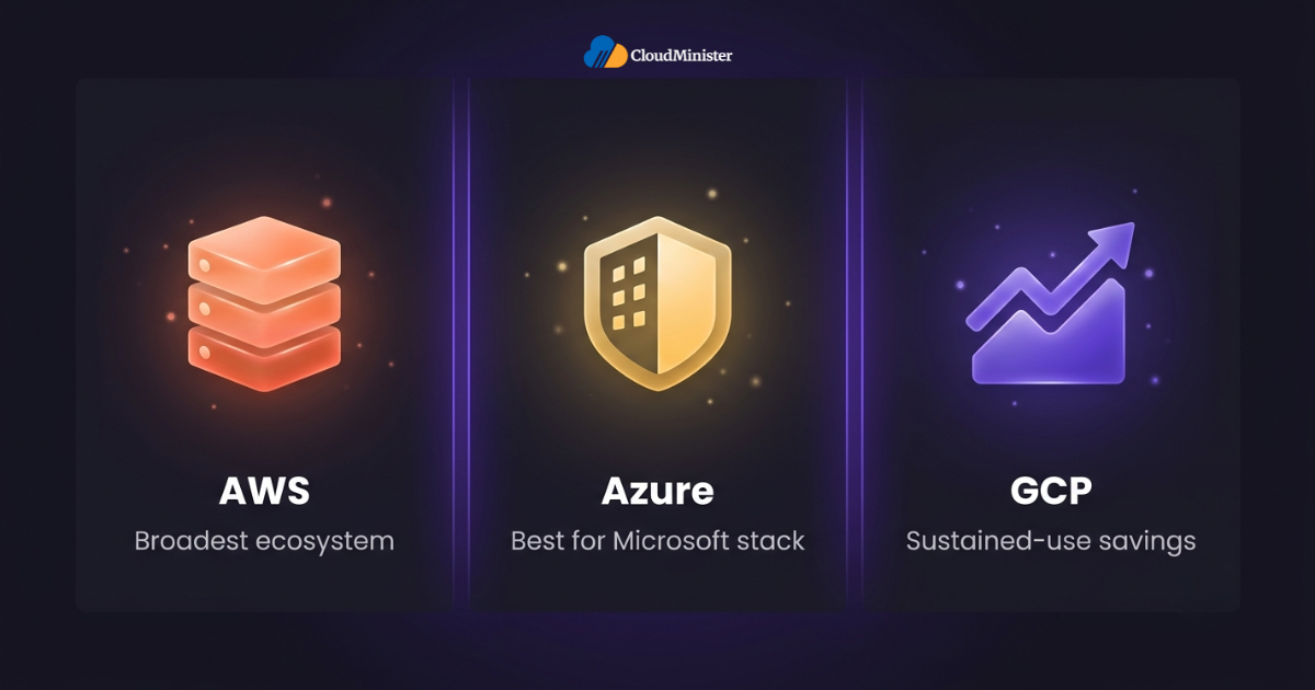 AWS Azure GCP comparison