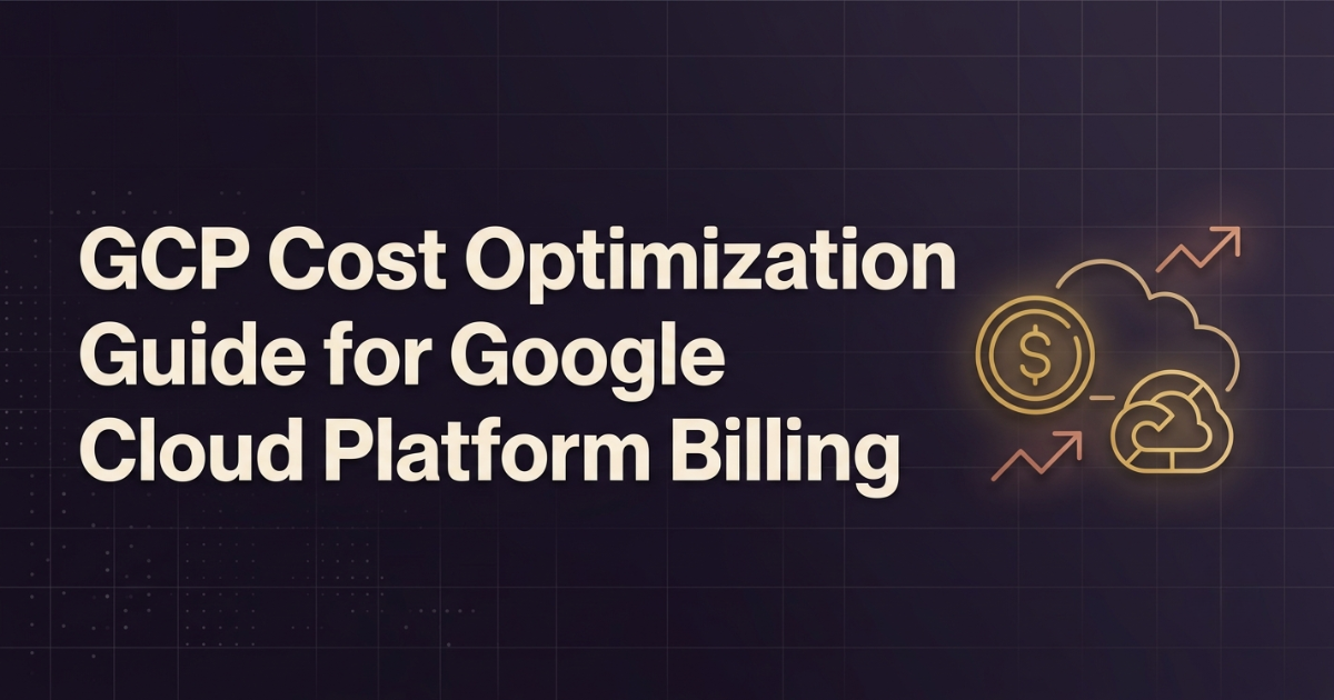 GCP Cost Optimization