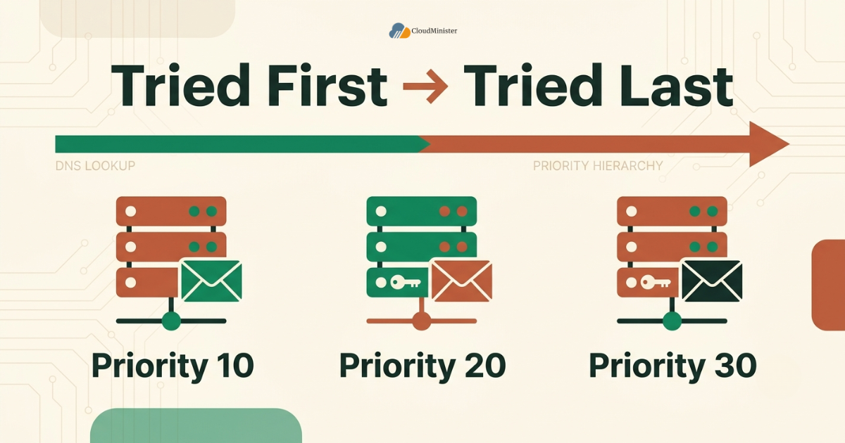 MX record priority order
