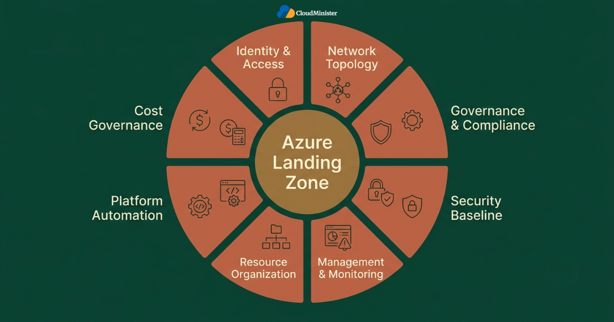Azure landing zone eight design pillars