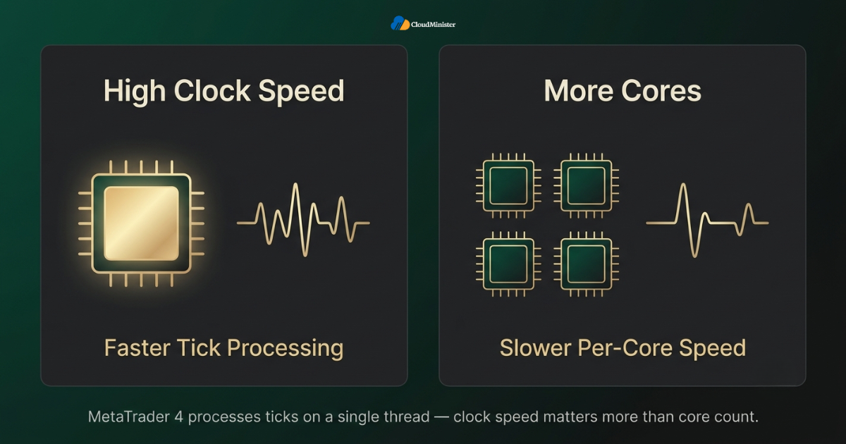 CPU clock speed comparison