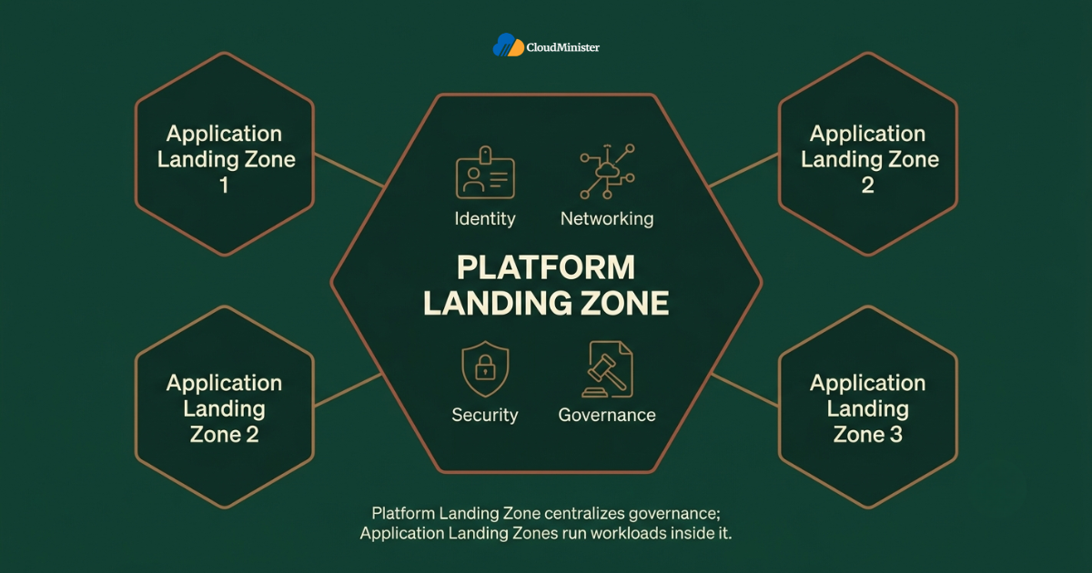 Platform and application landing zones