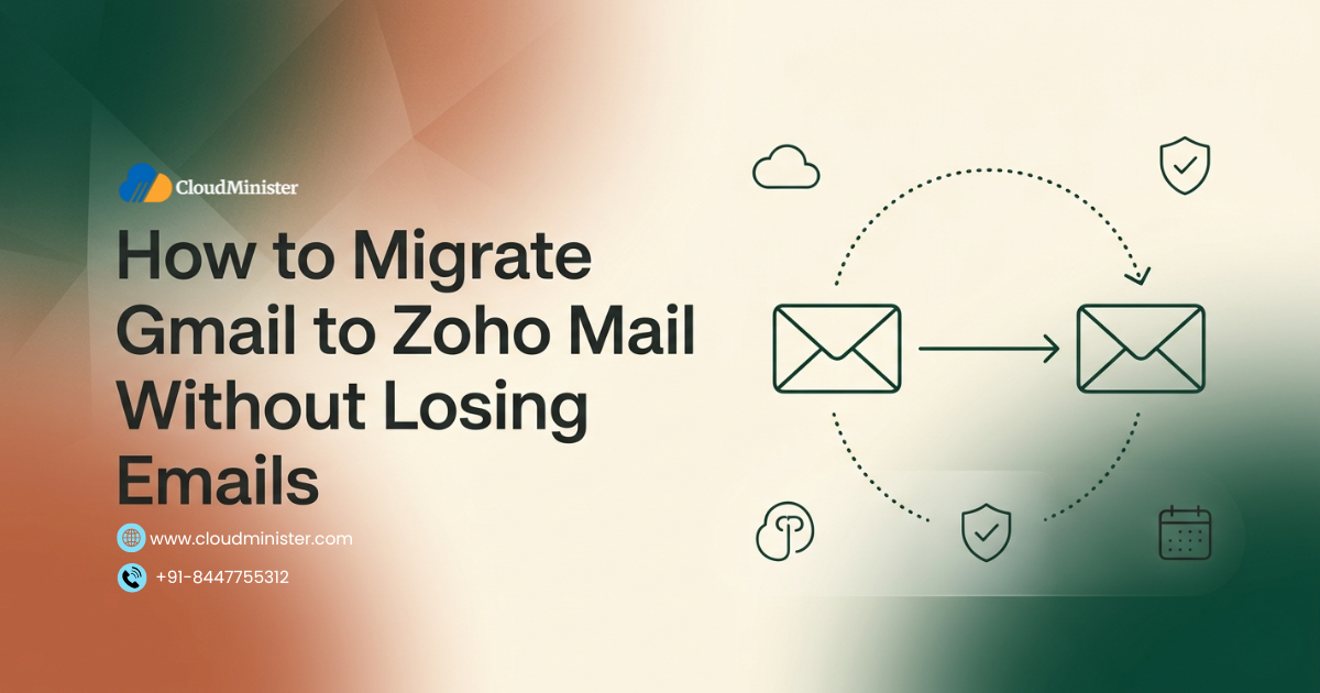 migrate Gmail to Zoho Mail