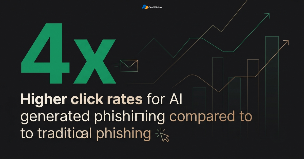 AI phishing click rate