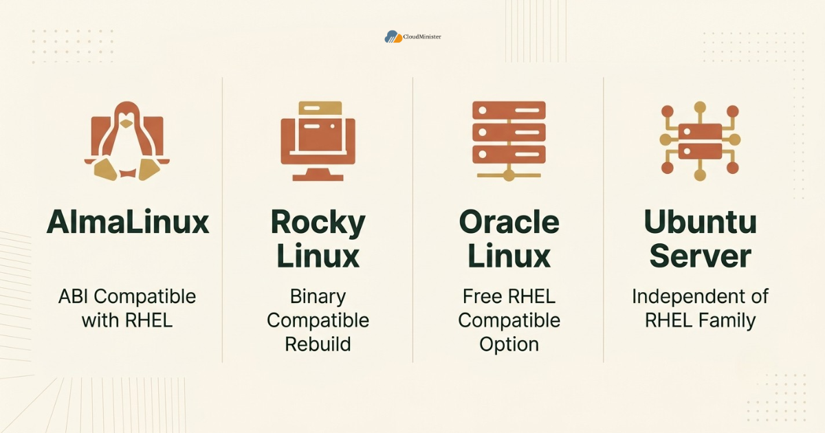 CentOS alternative distributions comparison