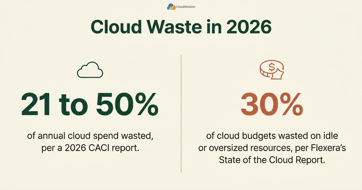 Cloud waste statistics 2026