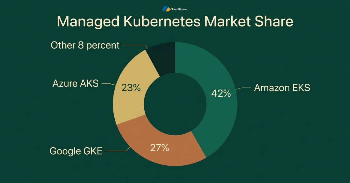 Managed Kubernetes market share