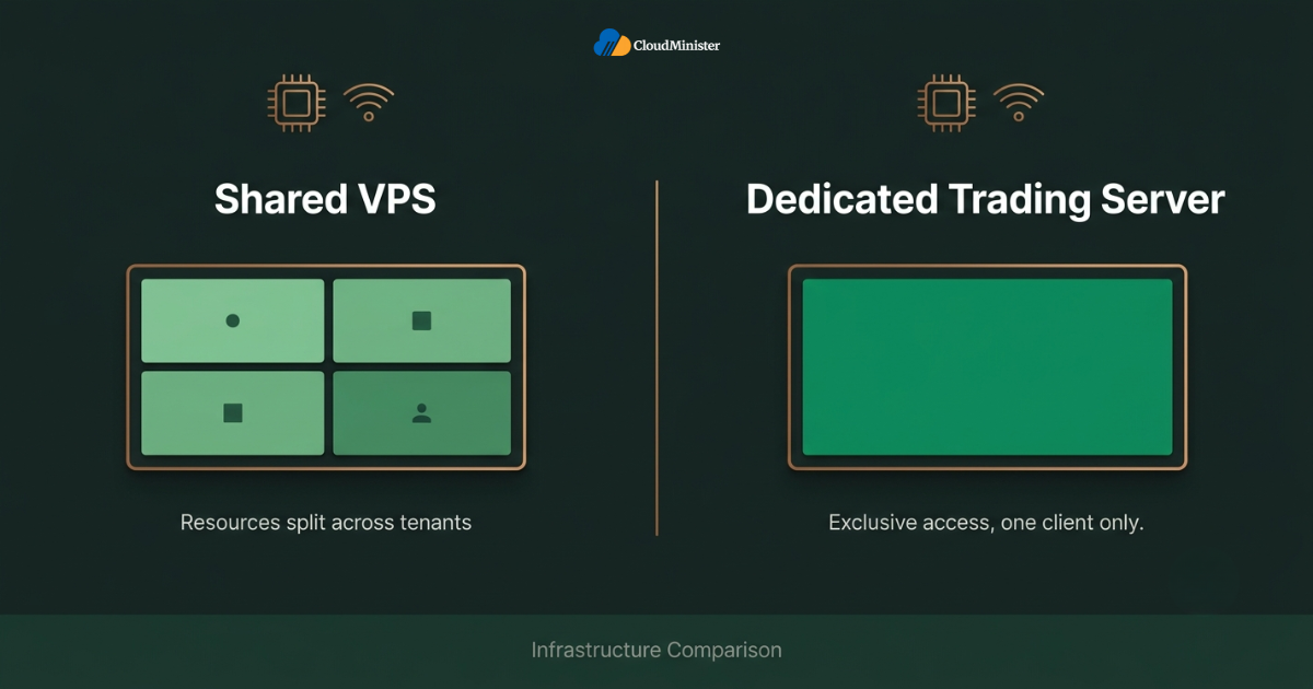 Dedicated Trading Servers Shared VPS vs dedicated server