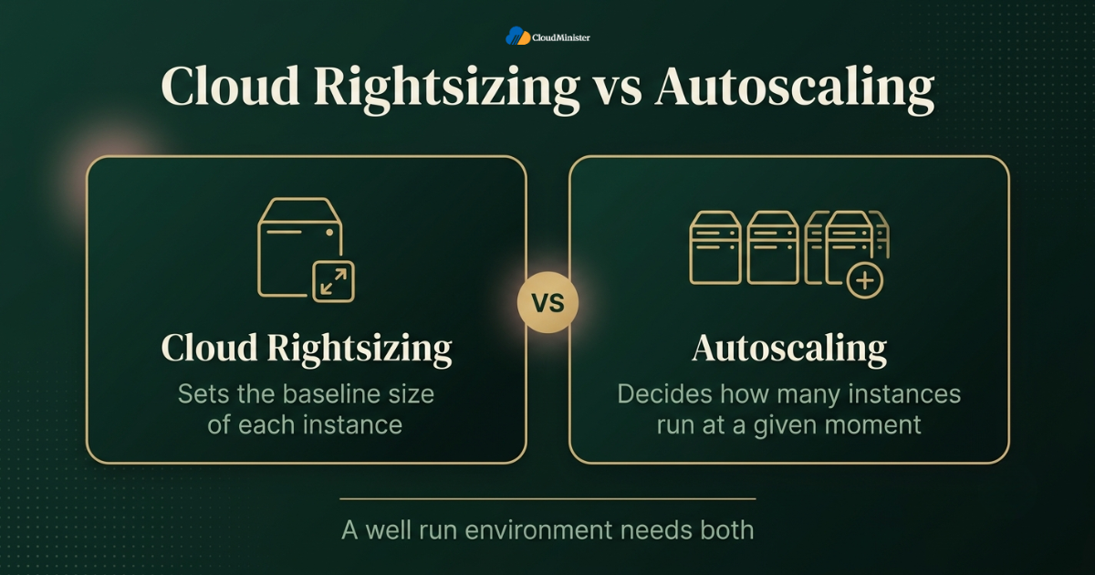 Cloud Rightsizing vs Autoscaling