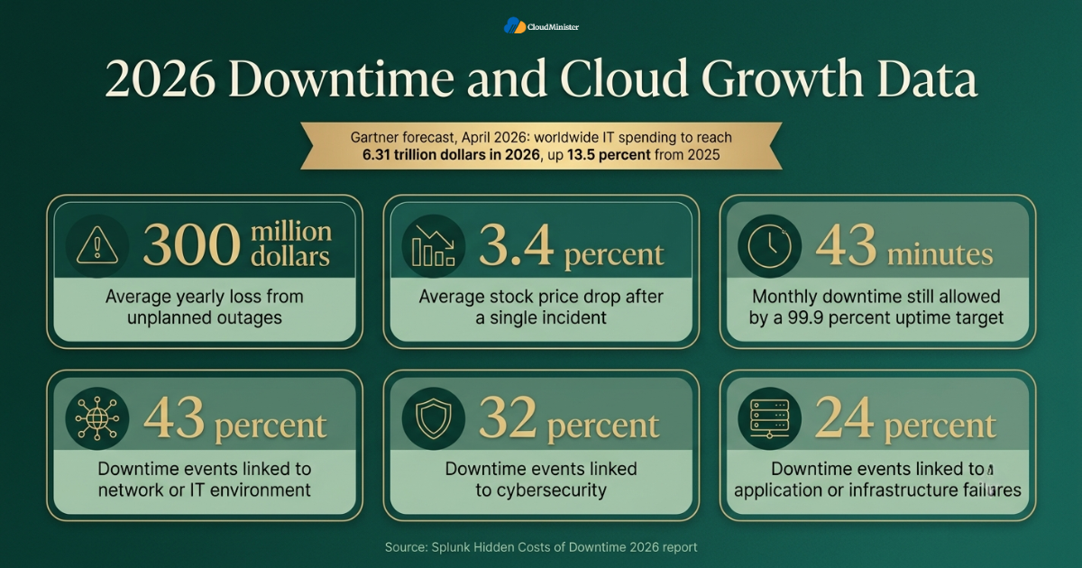 2026 downtime cost statistics