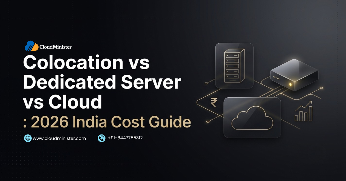 colocation vs dedicated server vs cloud